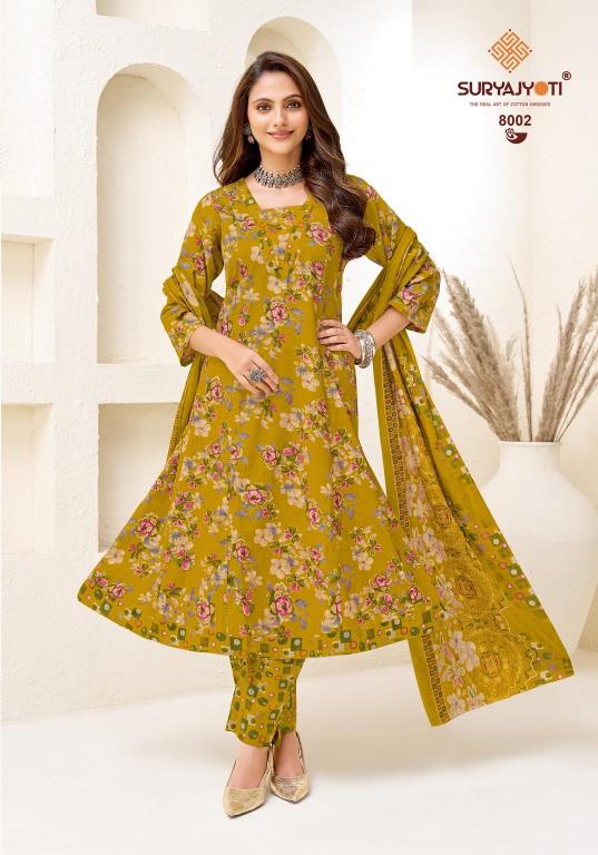 Suryajyoti rashi vol-8 designer kurtis wholesale market in delhi